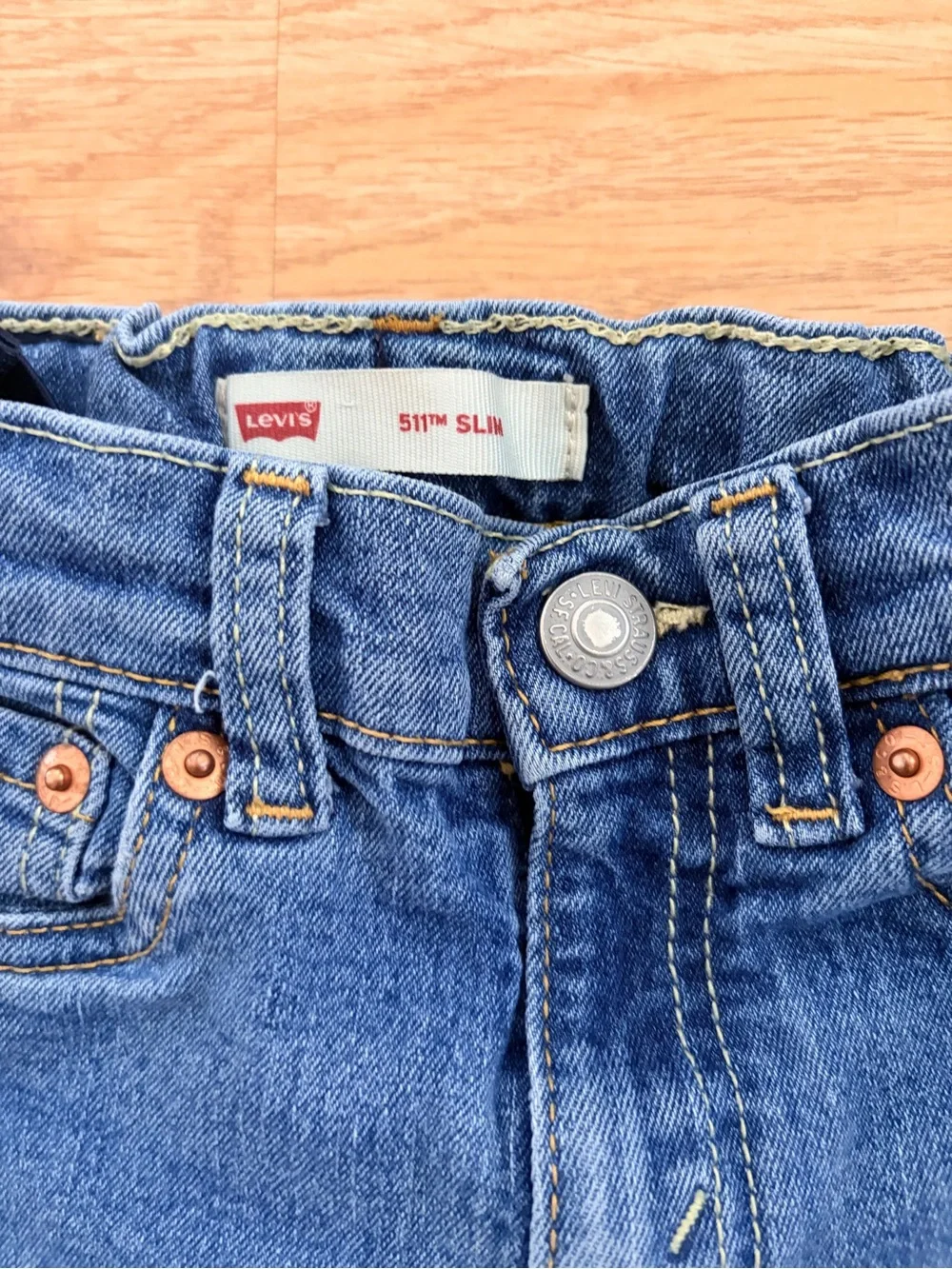 Levi's Kids Light Blue Denim Jeans